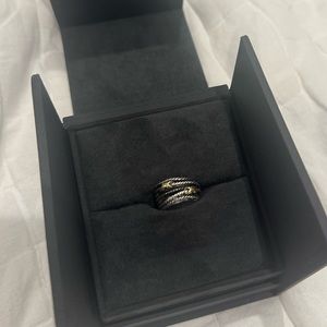 David Yurman Double X Crossover Ring
